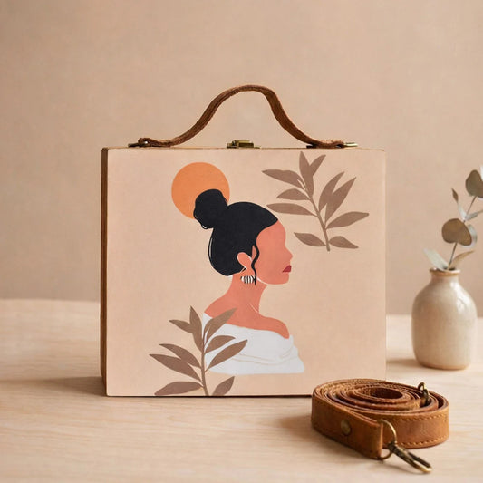 Aura Wooden Suitcase Style