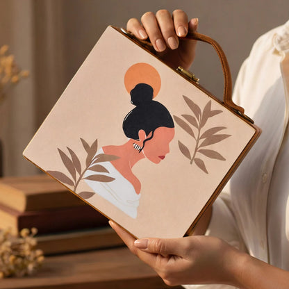 Aura Wooden Suitcase Style