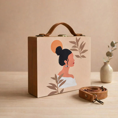 Aura Wooden Suitcase Style