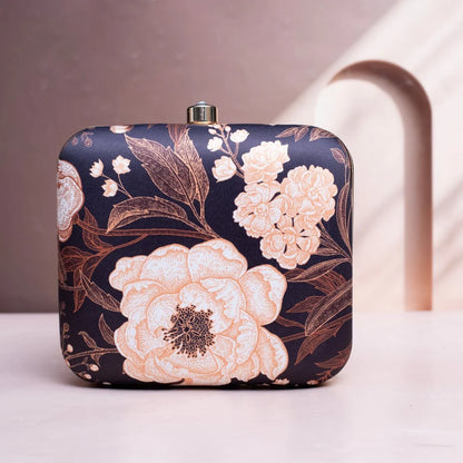Opulent Bloom Square Clutch