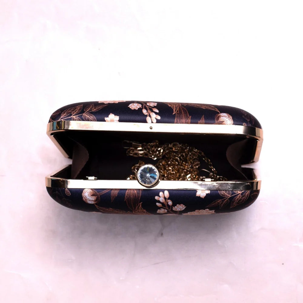 Opulent Bloom Square Clutch