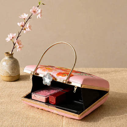 Blush Blossom Luxury Clutch
