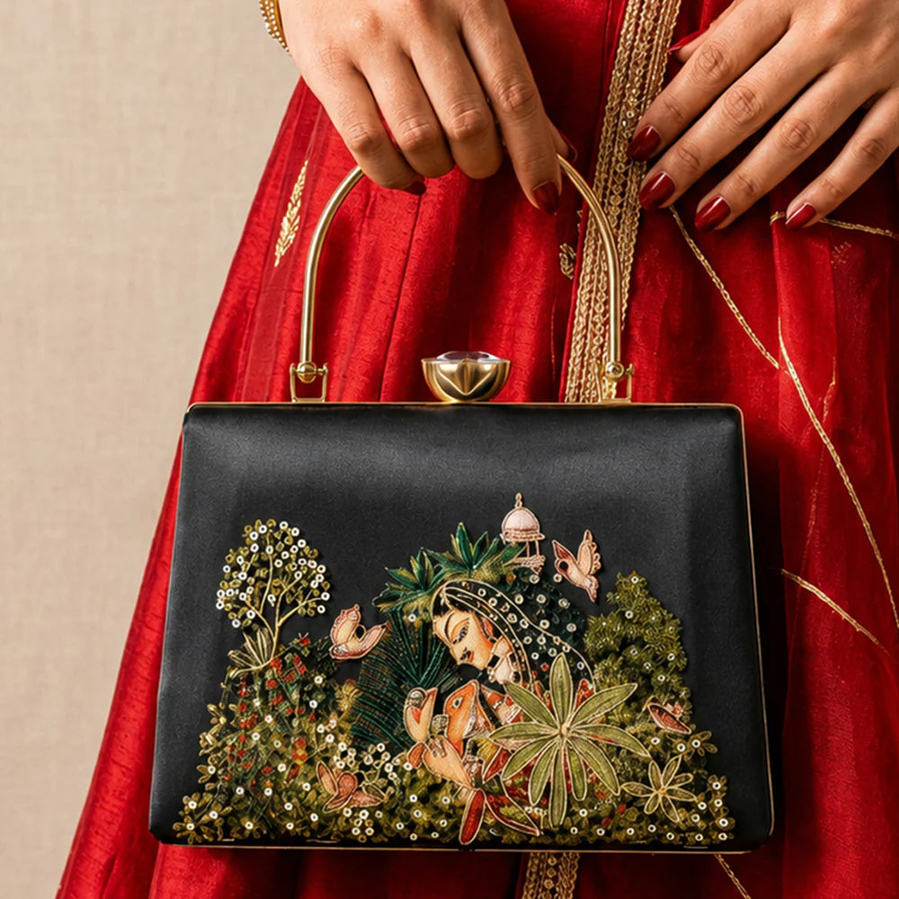 Forest Muse Designer Clutch