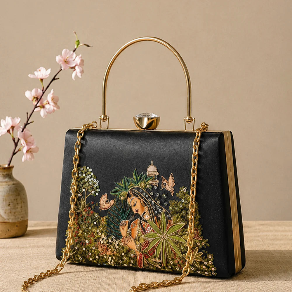Forest Muse Designer Clutch