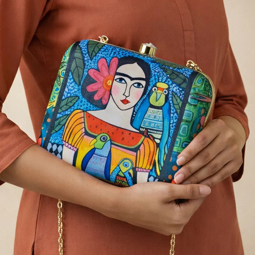 Frida’s Paradise Statement Clutch