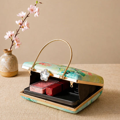 Mint Meadow Designer Clutch