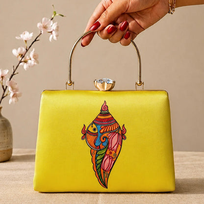 Sacred Conch Luxury Clutch