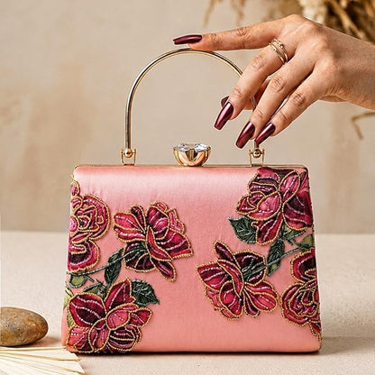 The Empress Rose Clutch
