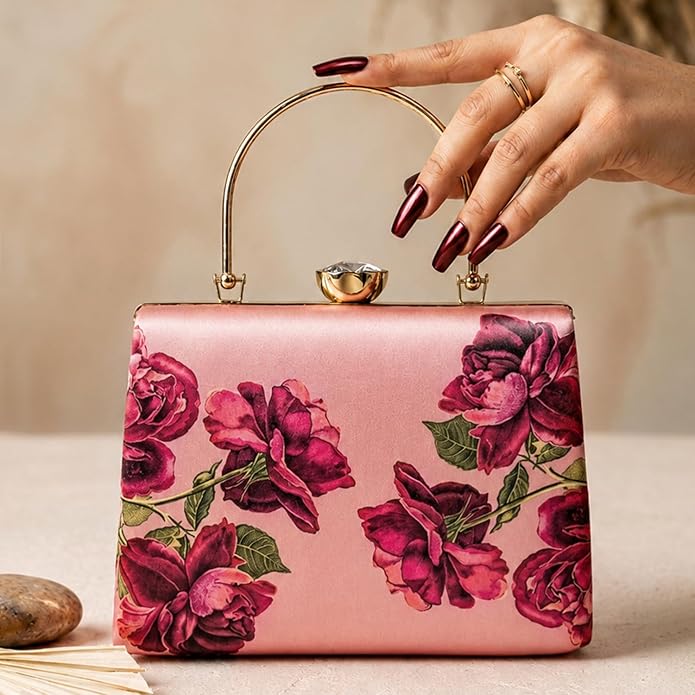 The Empress Rose Clutch