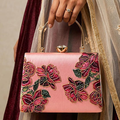 The Empress Rose Clutch