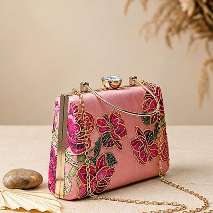 The Empress Rose Clutch