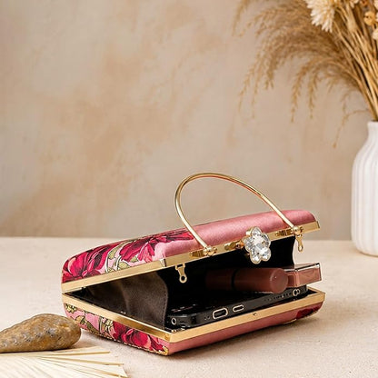 The Empress Rose Clutch