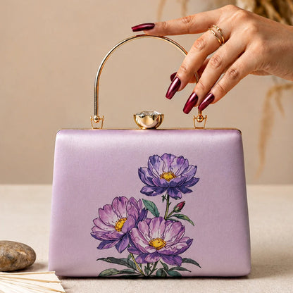 The Lavender Blossom Clutch