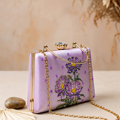The Lavender Blossom Clutch