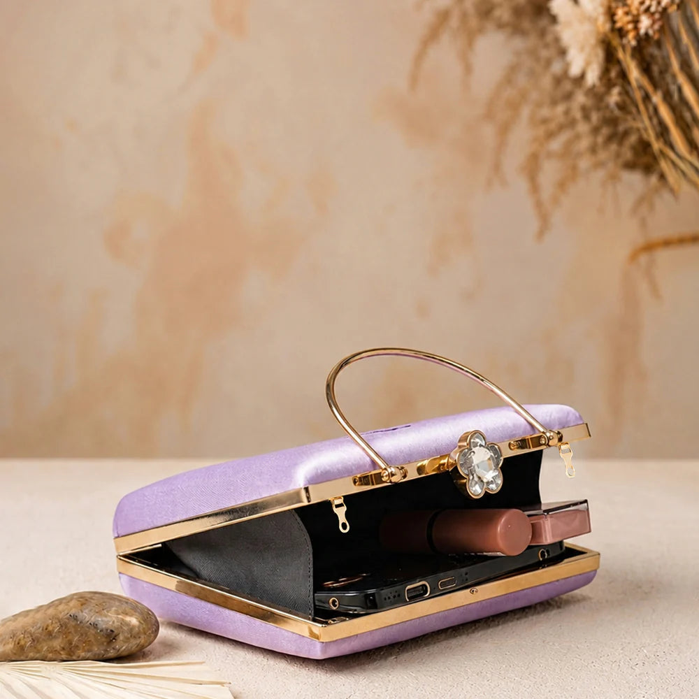 The Lavender Blossom Clutch