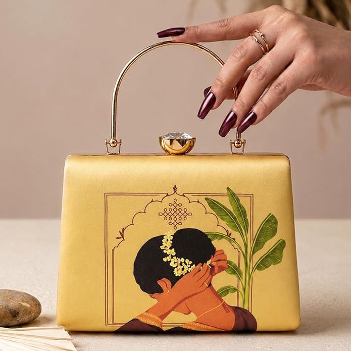 The Nayika Embroidery Clutch