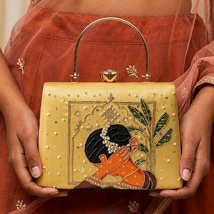 The Nayika Embroidery Clutch