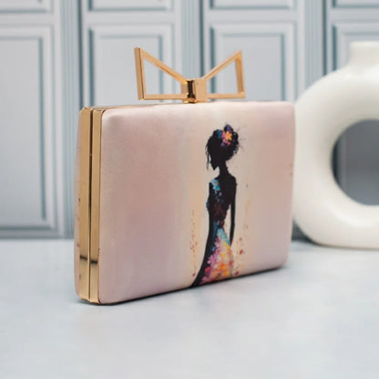 Ivory Bloom Clutch