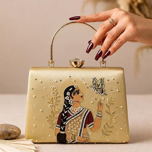 The Rajkumari Titli Clutch
